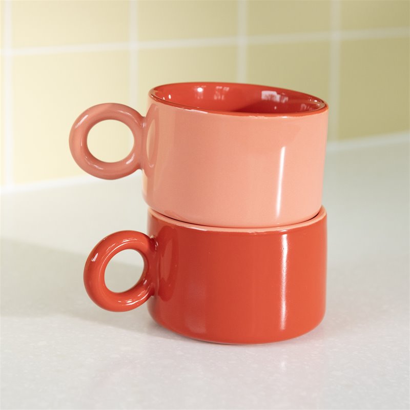Coffret 2 Mugs Chiquito - Rouge