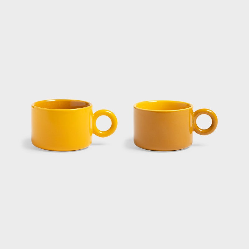 Coffret 2 Mugs Chiquito - Ocre