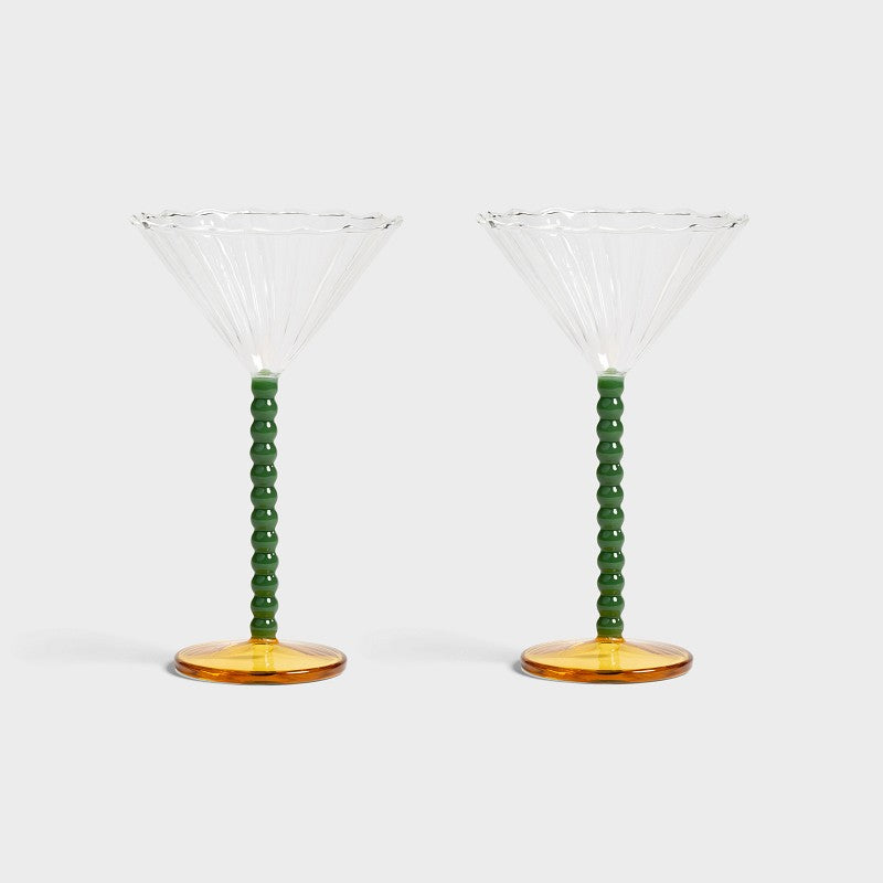 Coupes Perle Lot De 2 - Green