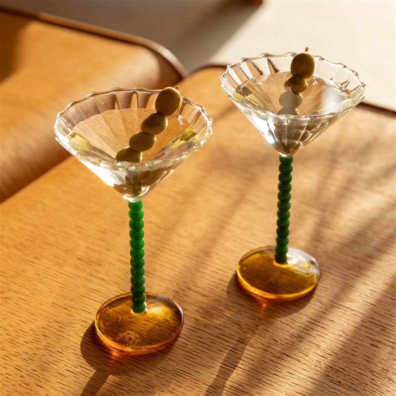 Coupes Perle Lot De 2 - Green