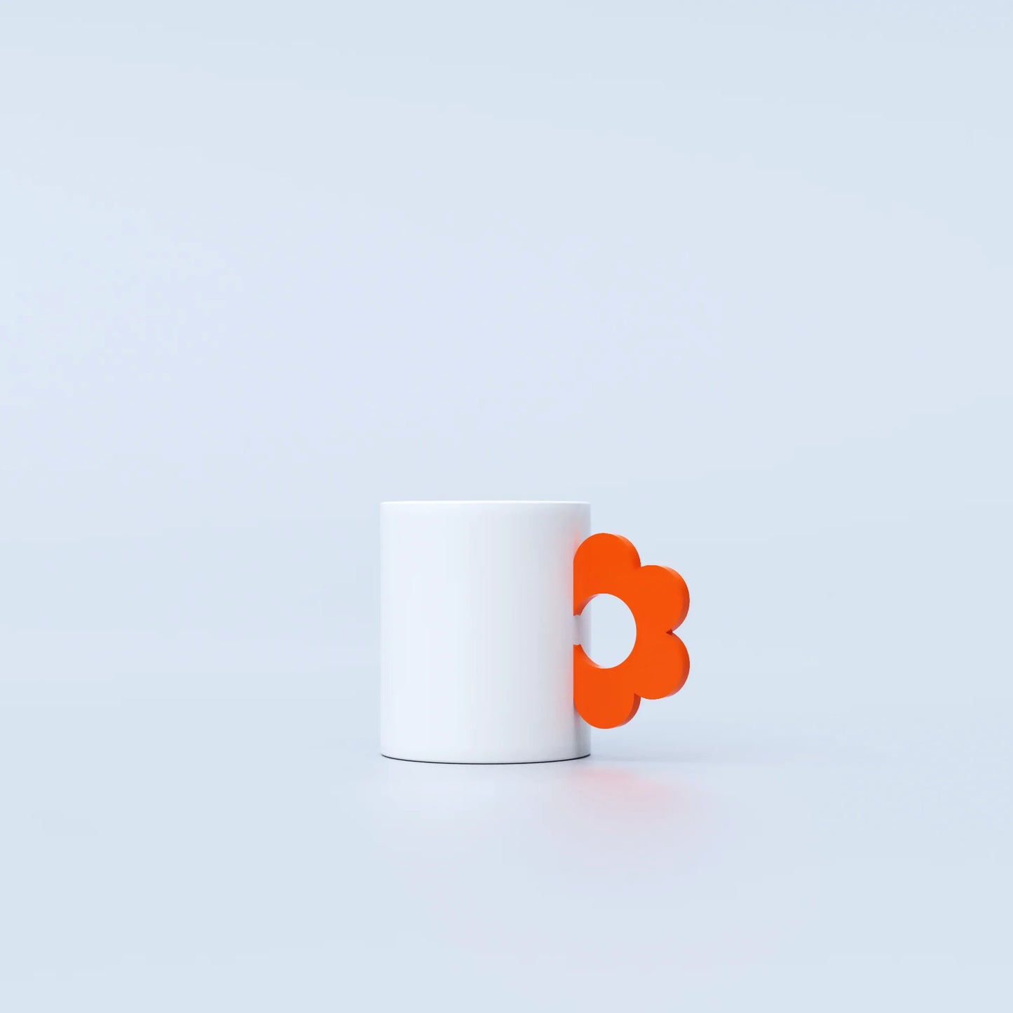 Mug Flower Orange