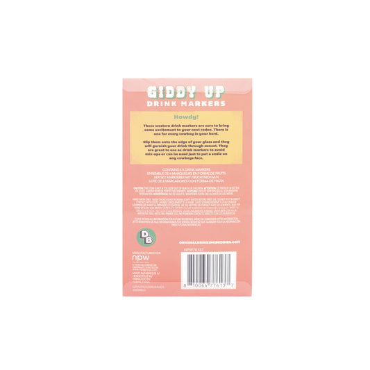 Marqueur De Verres - Giddy Up