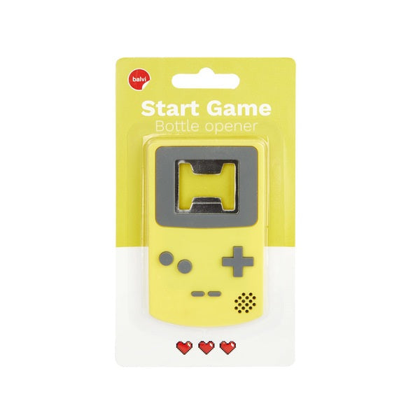 Décapsuleur Start Game - Jaune