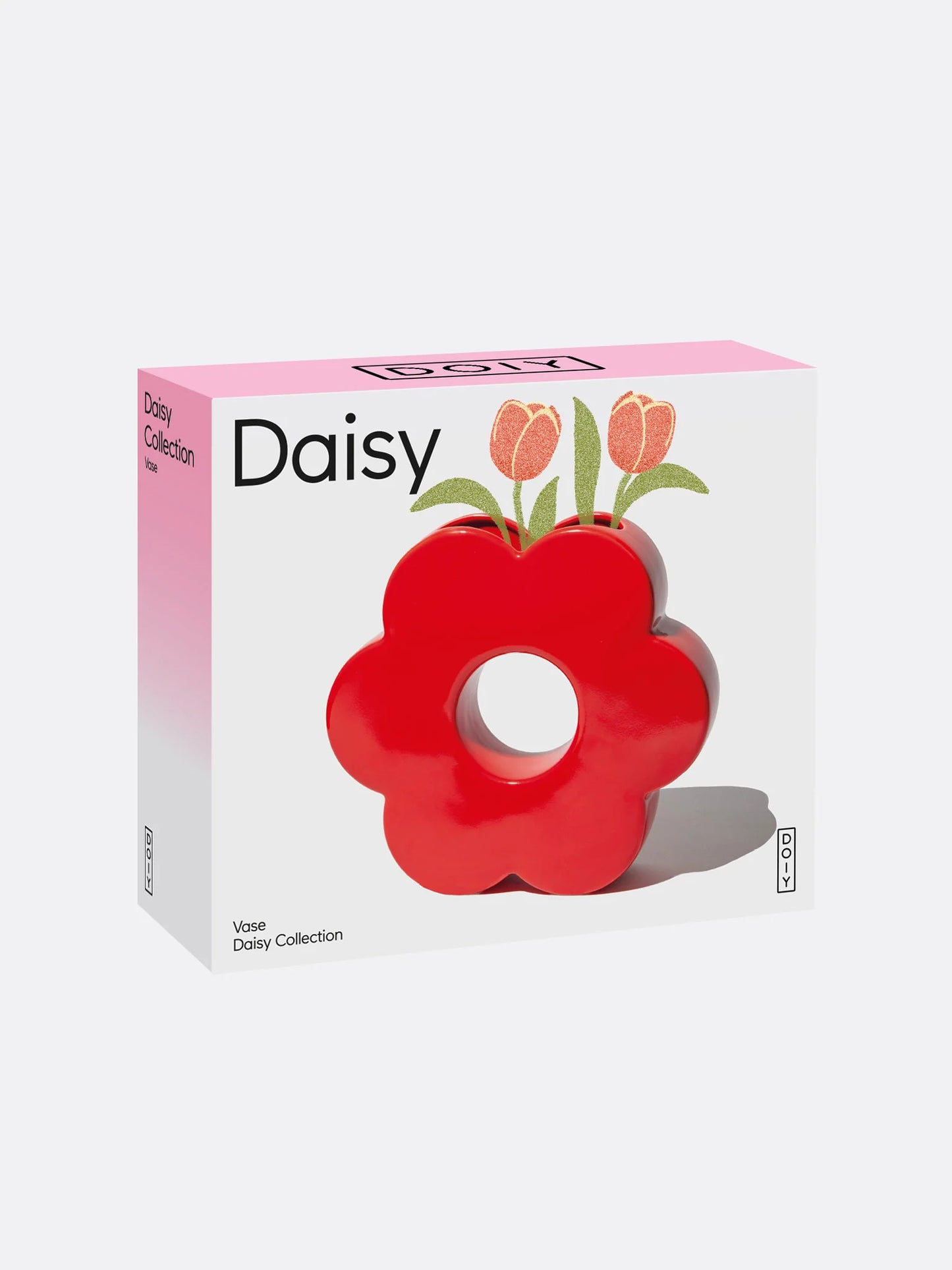 Vase Daisy - Rouge