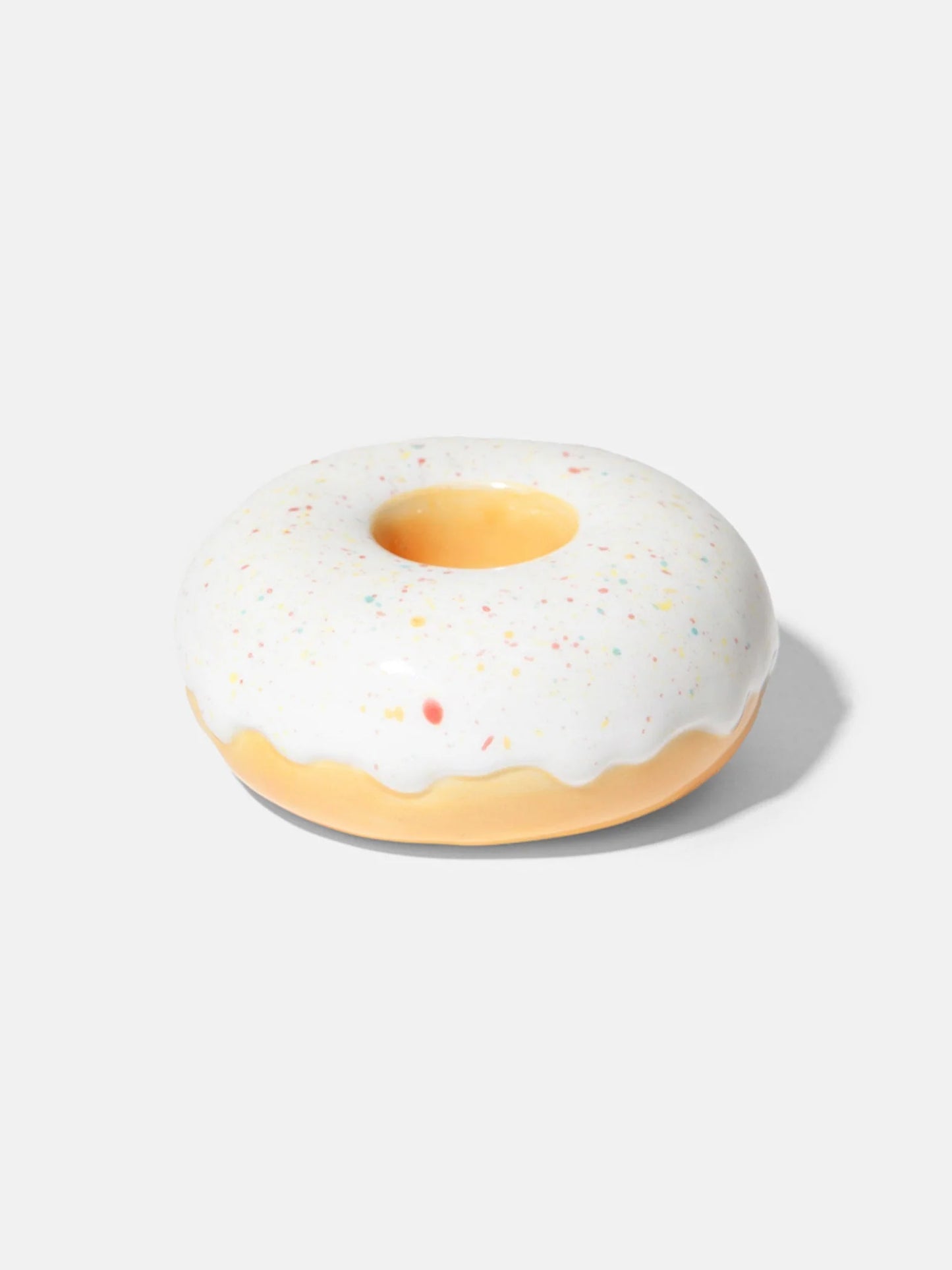 Bougeoir Donut Blanc