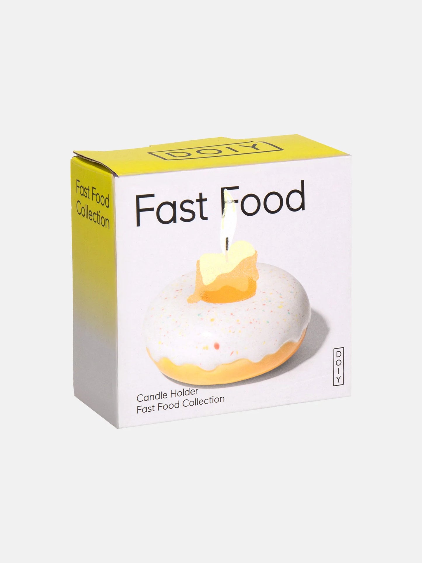 Bougeoir Donut Blanc