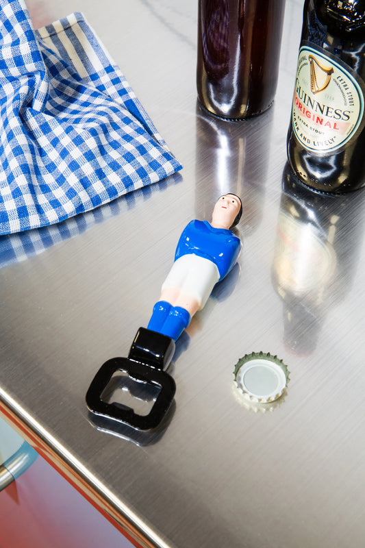 Décapsuleur Foot - Bleu