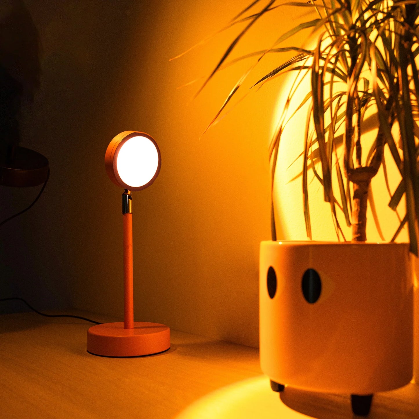 Lampe Coucher De Soleil - Orange