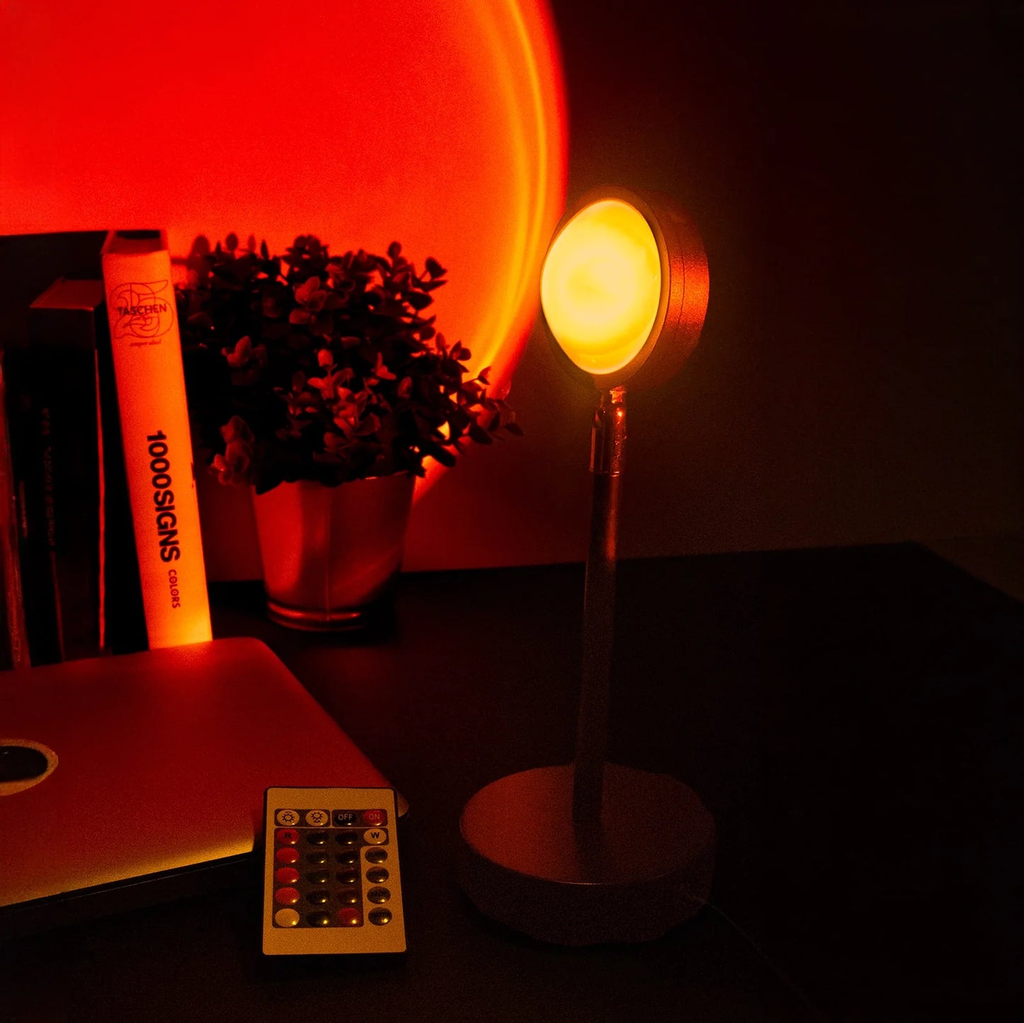 Lampe Coucher De Soleil - Orange