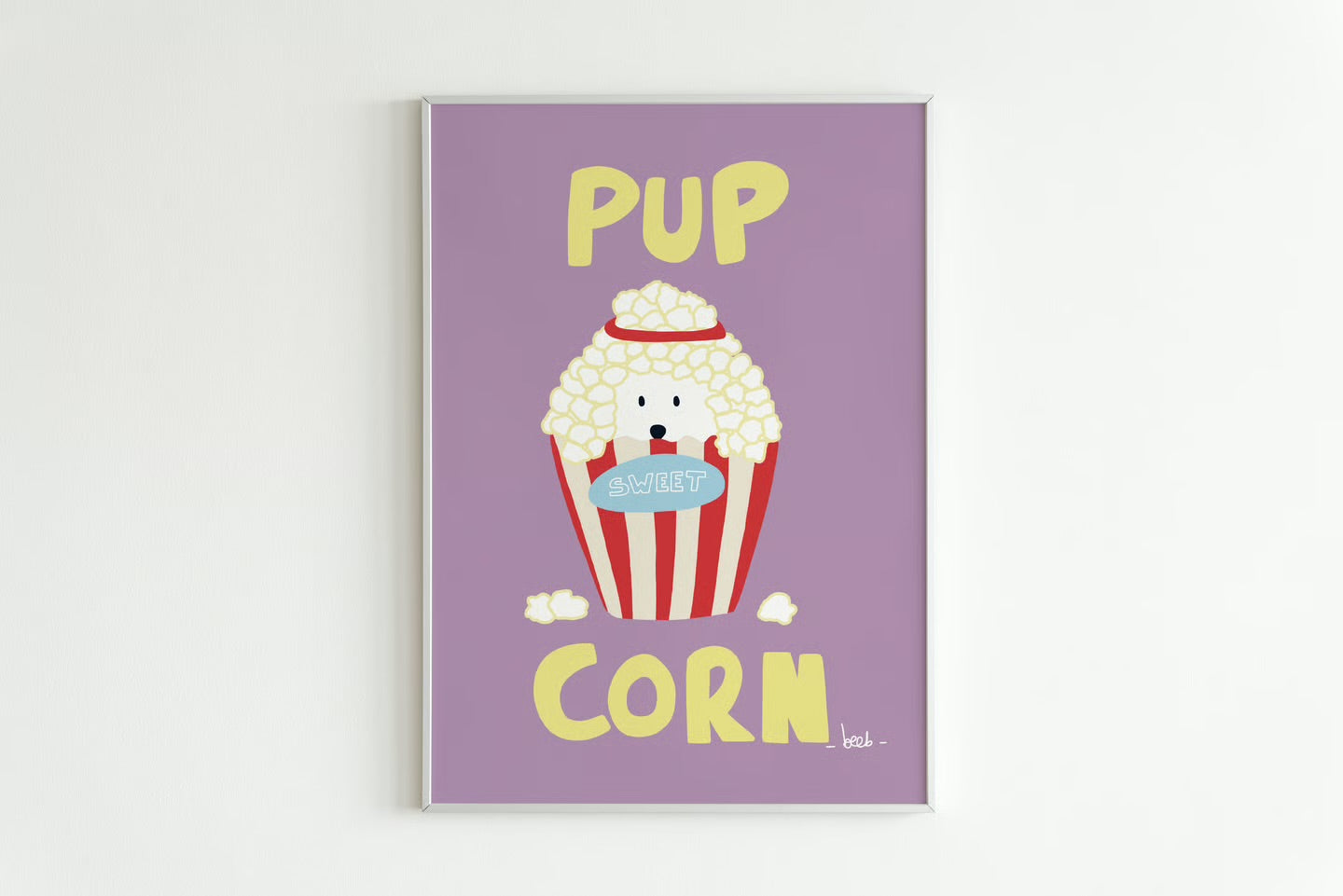 Affiche - Pup Corn