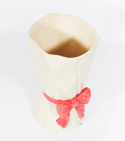 Vase Noeud Rose