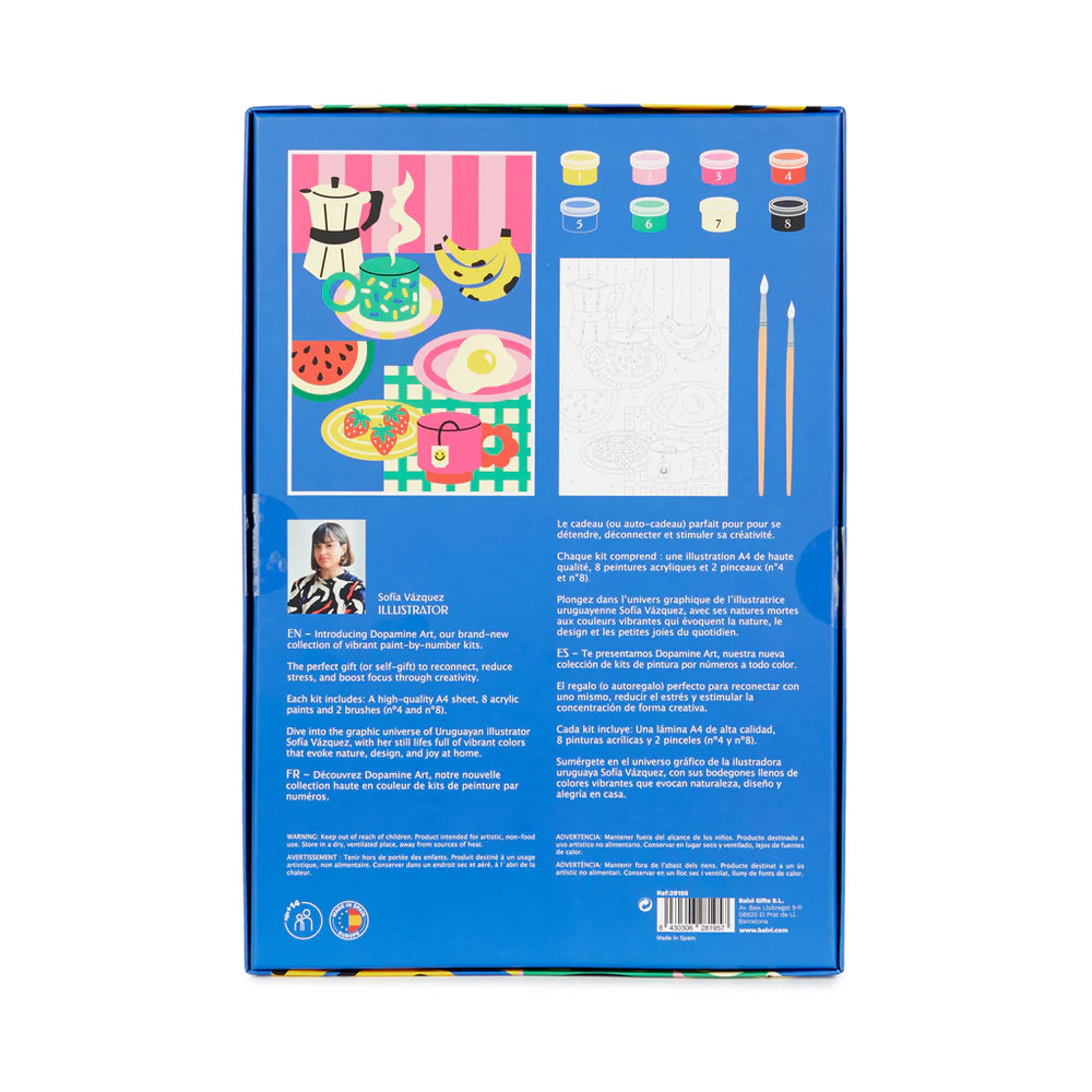 Kit Peinture - Le Petit Dejeuner