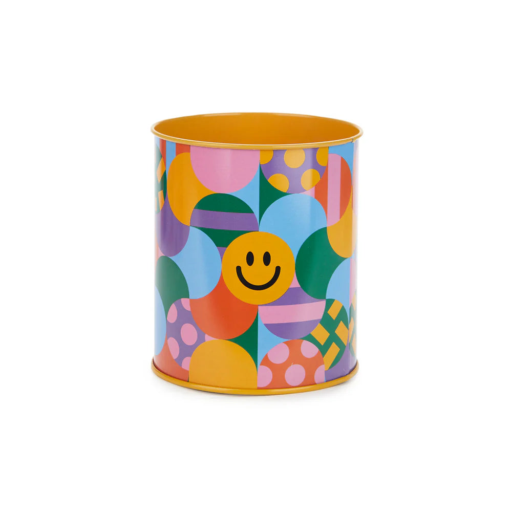 Pot À Crayons Los Pepes - Smiley Jaune