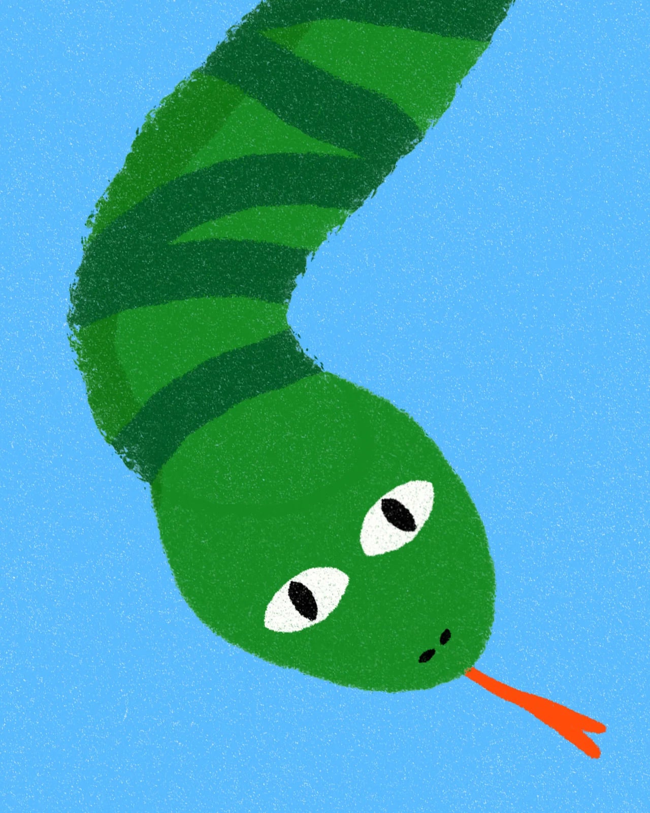 Éventail Snake