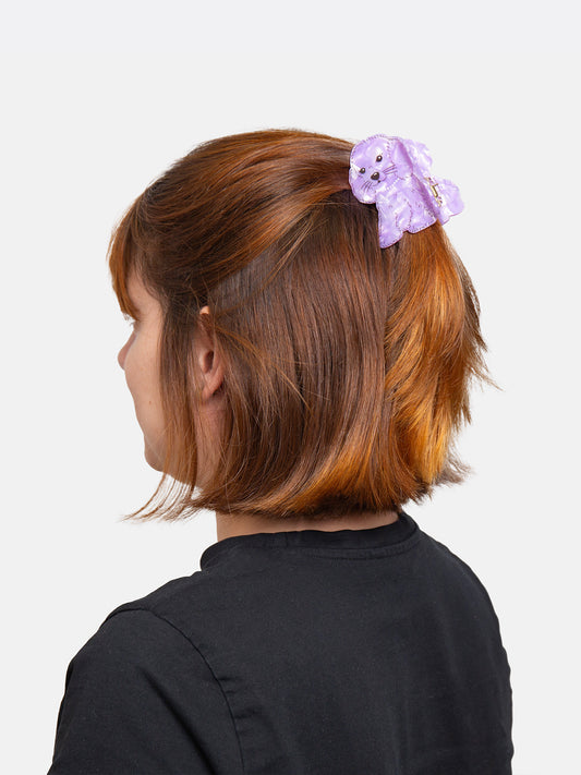 Pince À Cheveux Purple Dog