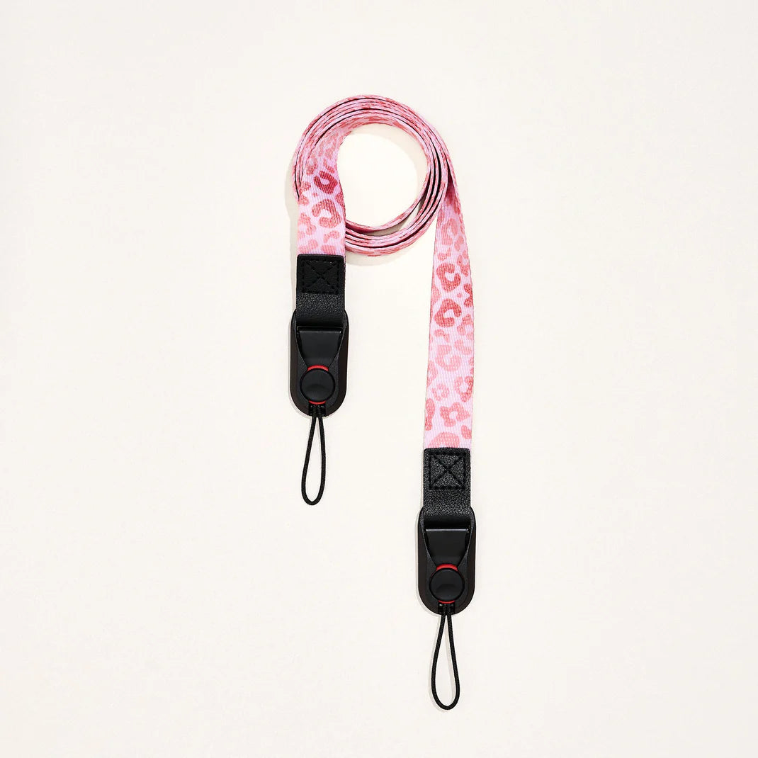 Sangle Bandoulière - Pink Léopard