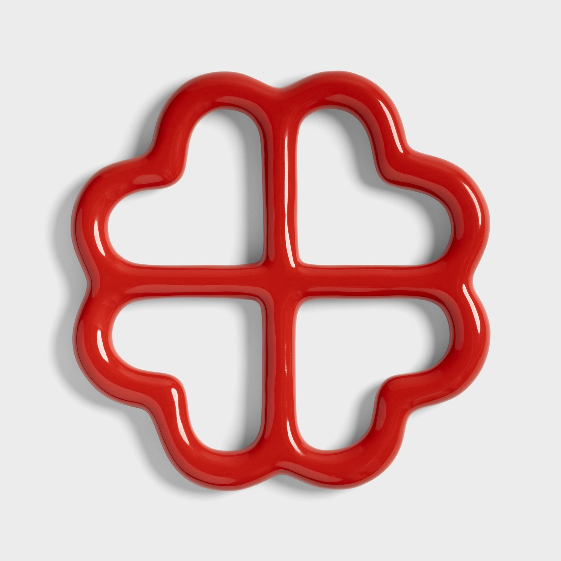 Dessous De Plat Clover - Red - &Klevering