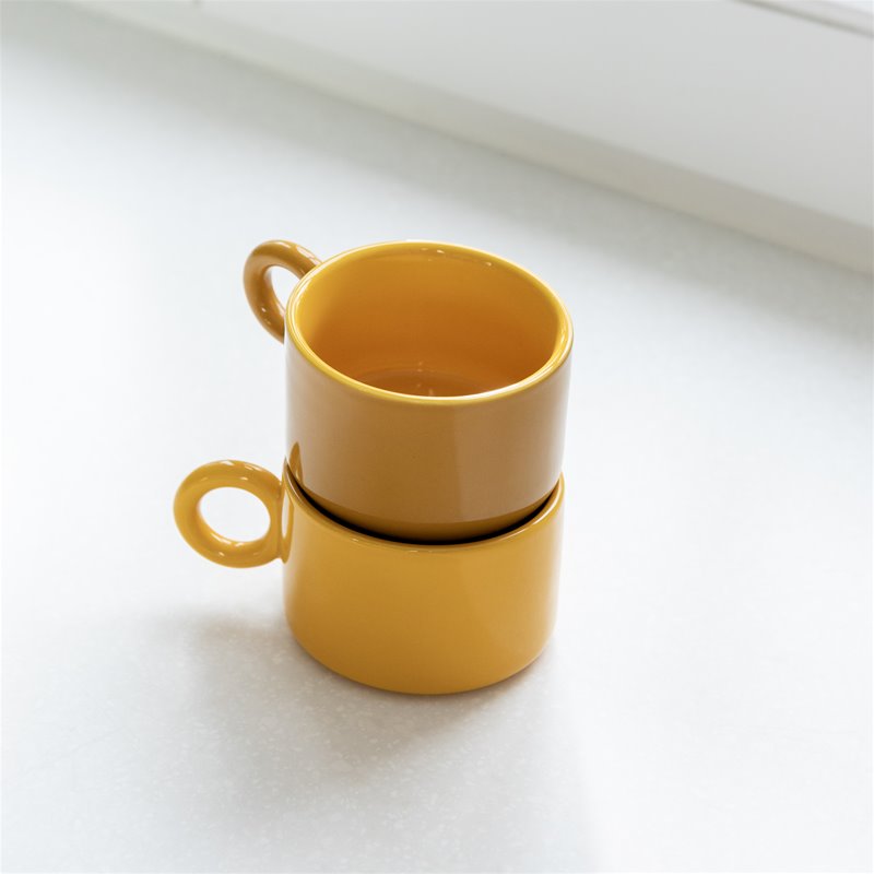 Coffret 2 Mugs Chiquito - Ocre