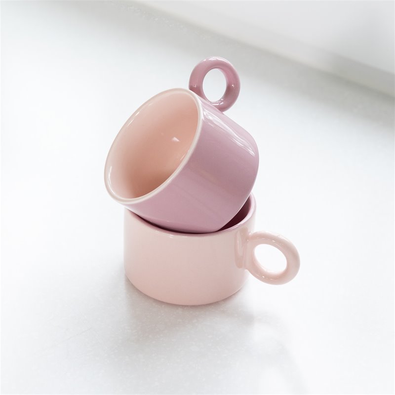 Coffret 2 Mugs Chiquito - Rose