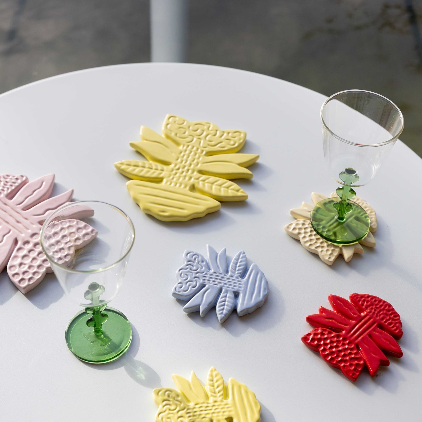 Dessous De Plat Blume - Yellow - &Klevering