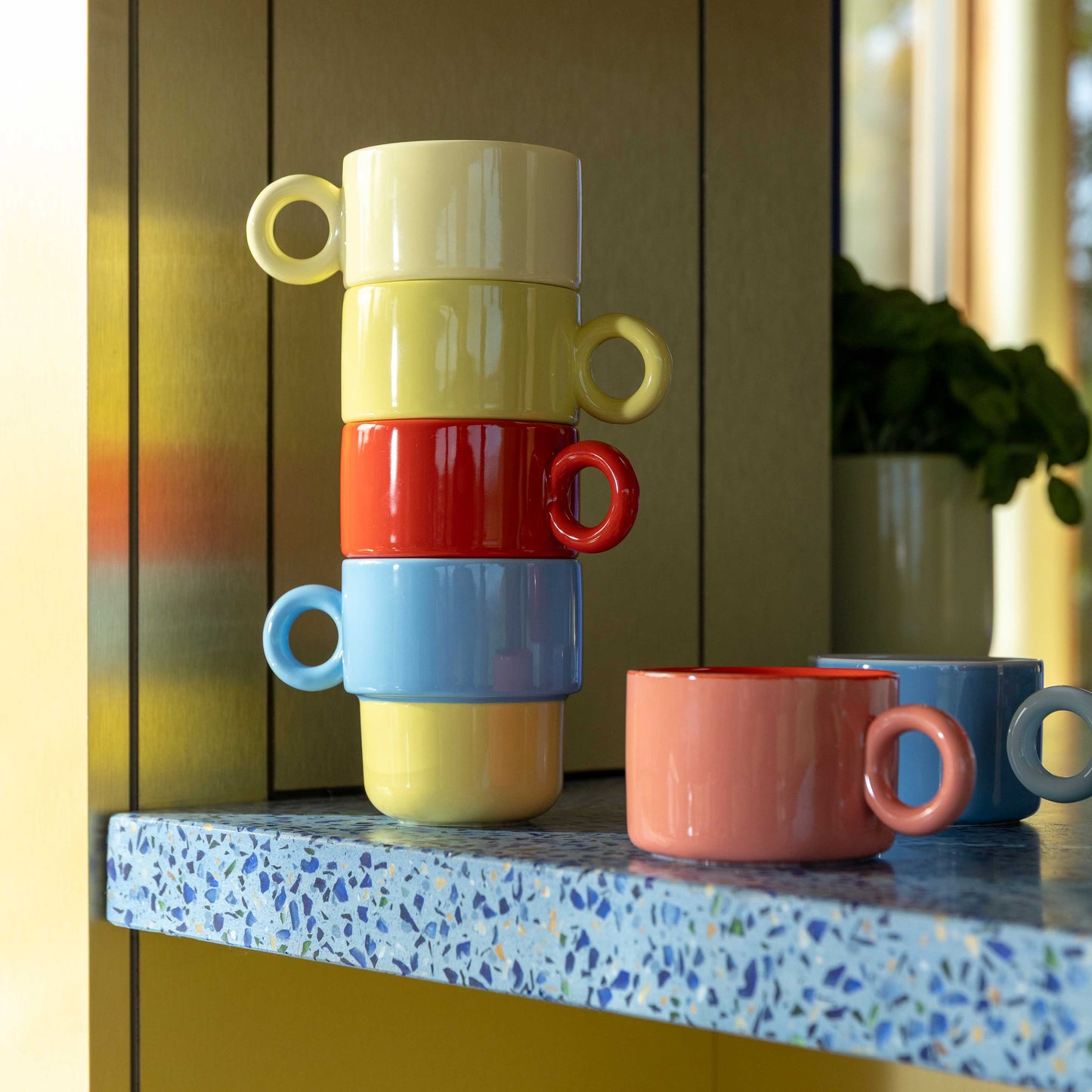 Coffret 2 Mugs Chiquito Large - Red - &Klevering