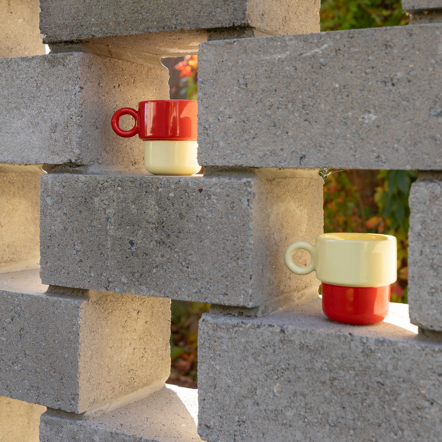 Coffret 2 Mugs Chiquito Large - Red - &Klevering