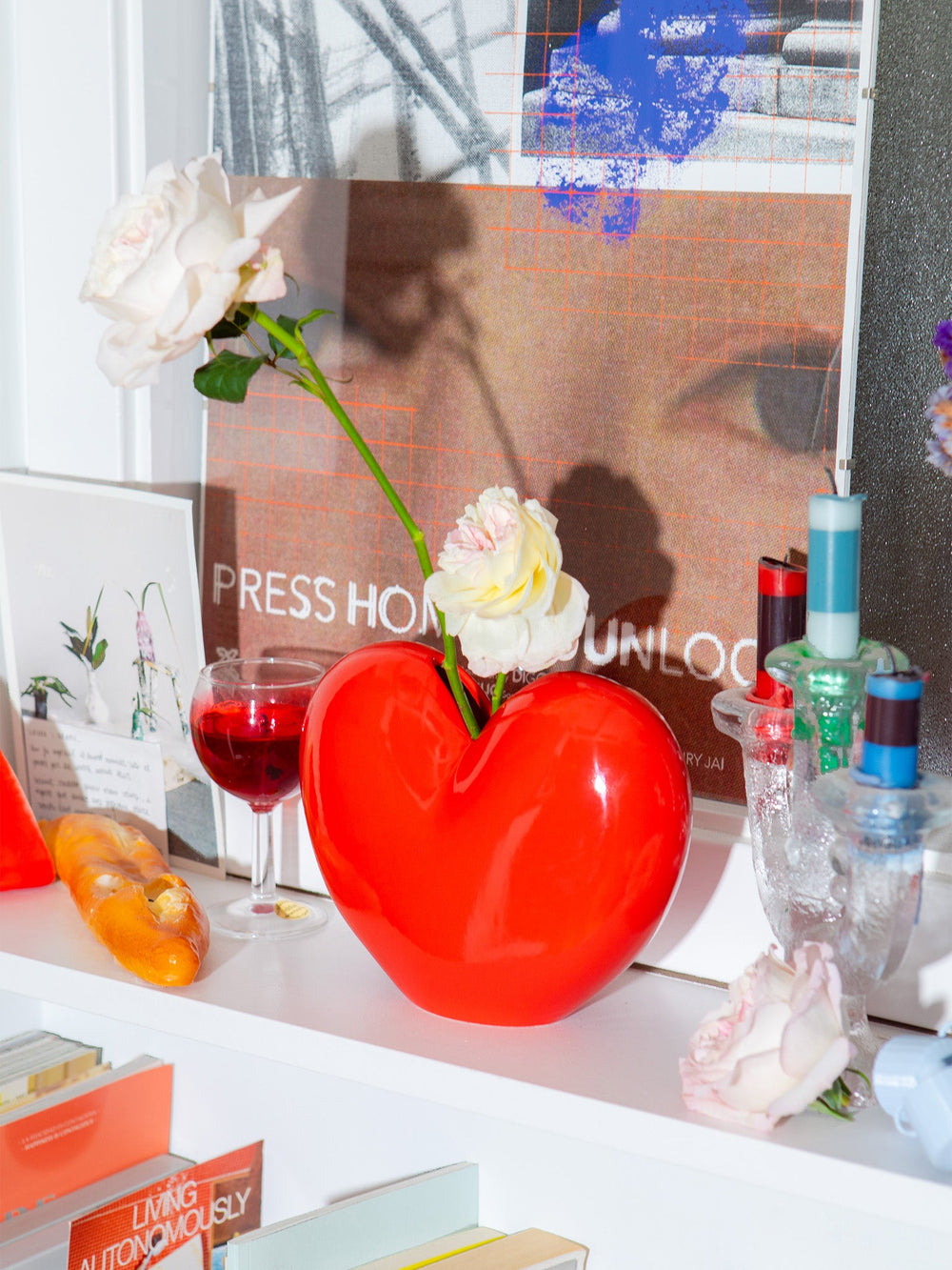 Vase Love - Rouge - DOIY
