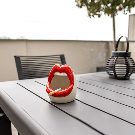 Cendrier Bouche - Rouge