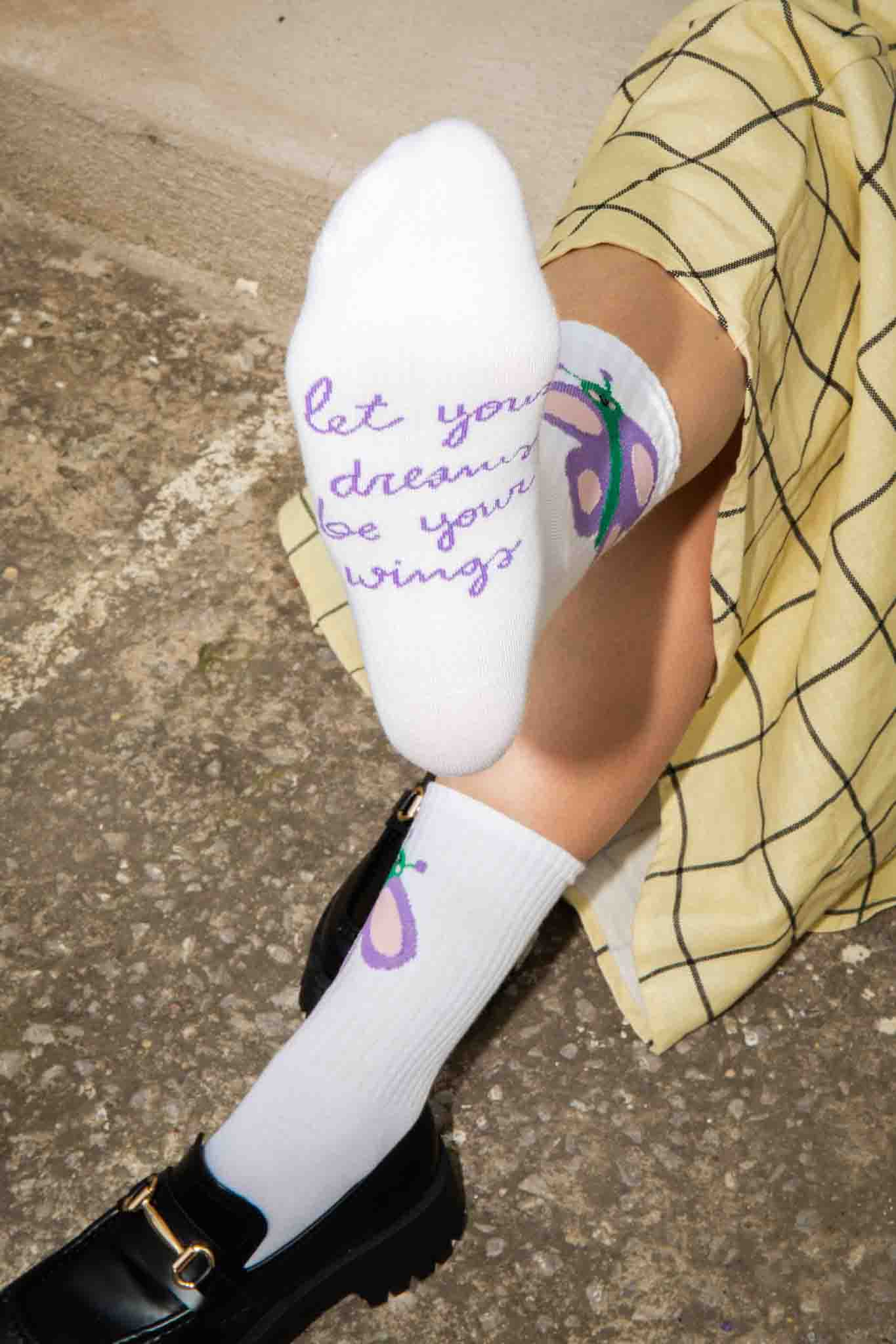 Chaussettes Butterfly