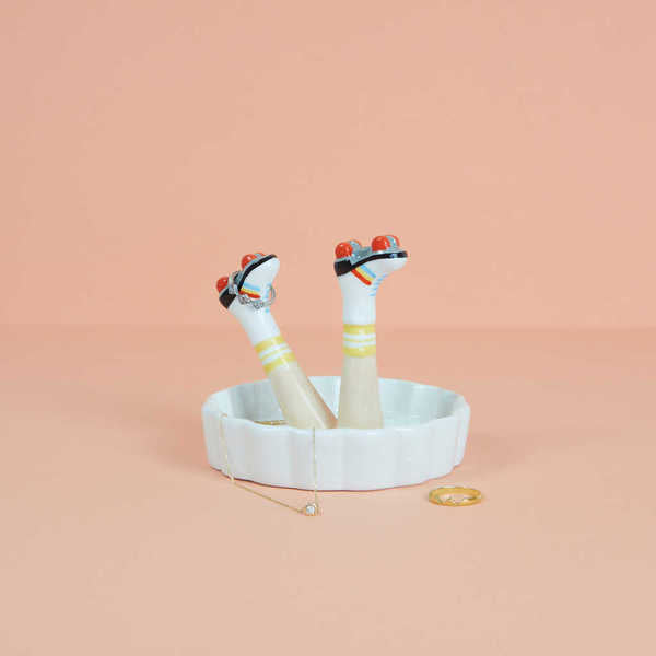 Porte-Bagues - Happy Legs Retro