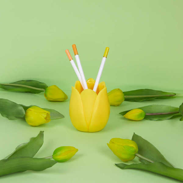 Pot Tulipe - Jaune