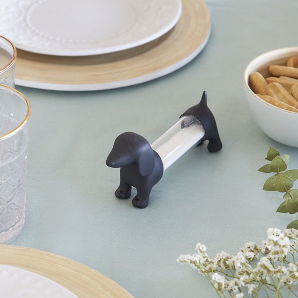 Distributeur Cure-Dents Teckel - Noir