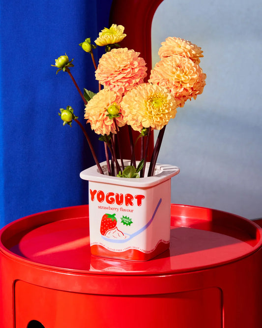 Vase Yogurt Strawberry