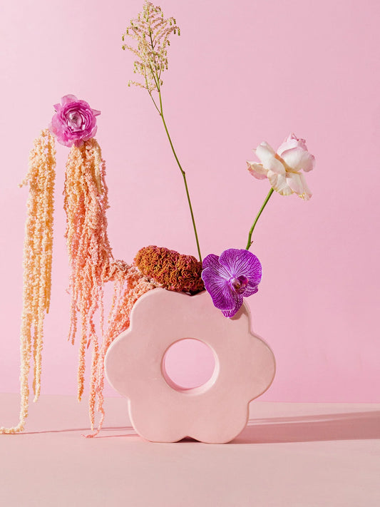 Vase Daisy - Rose