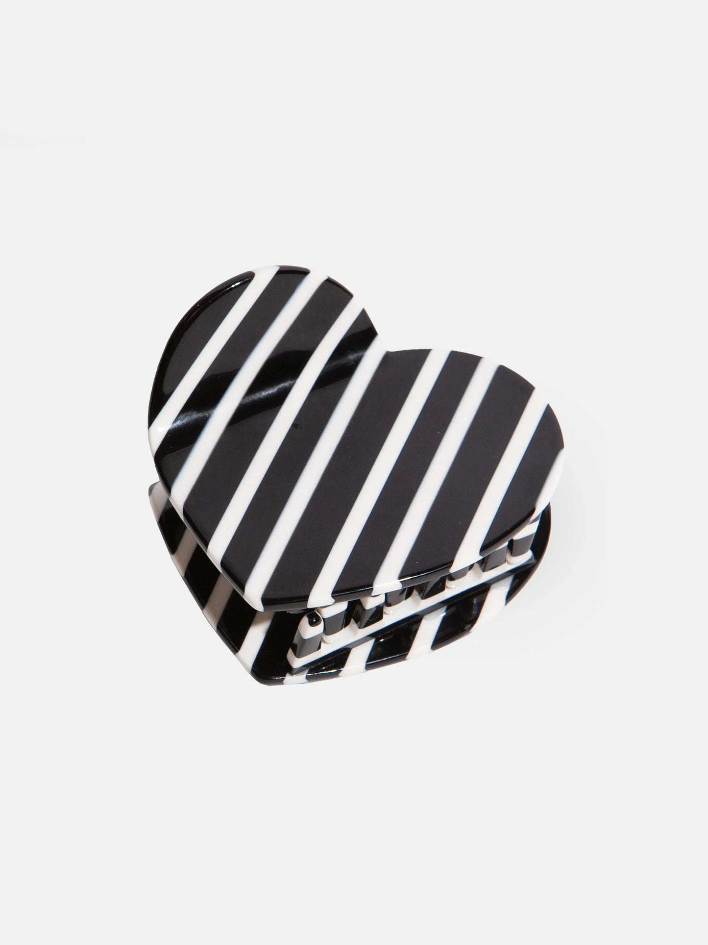 Pince À Cheveux Coeur Stripes