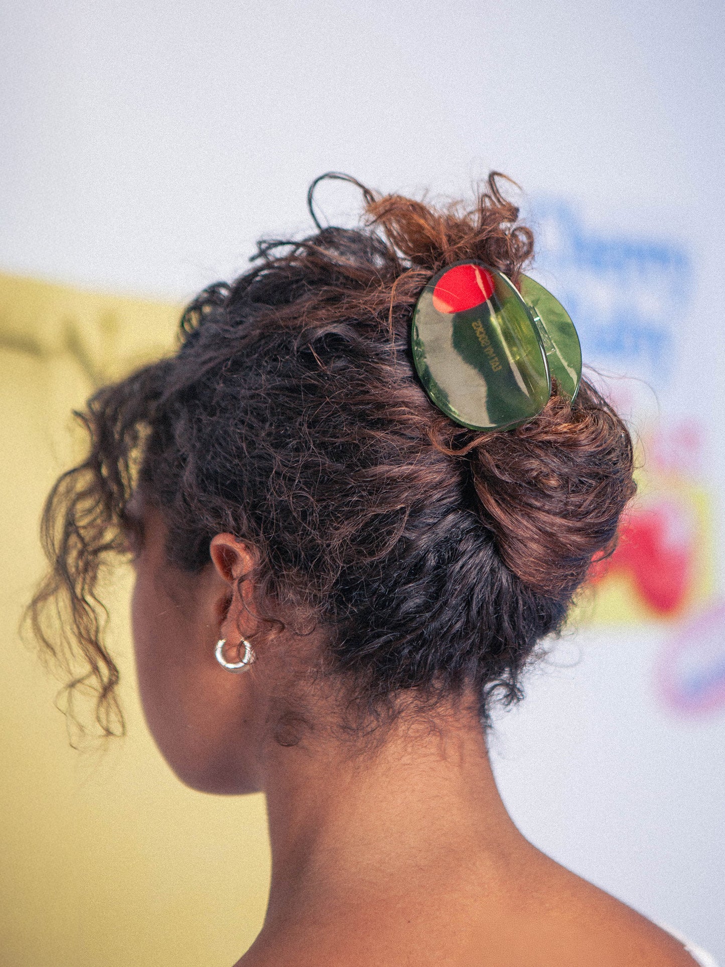 Pince À Cheveux Olive