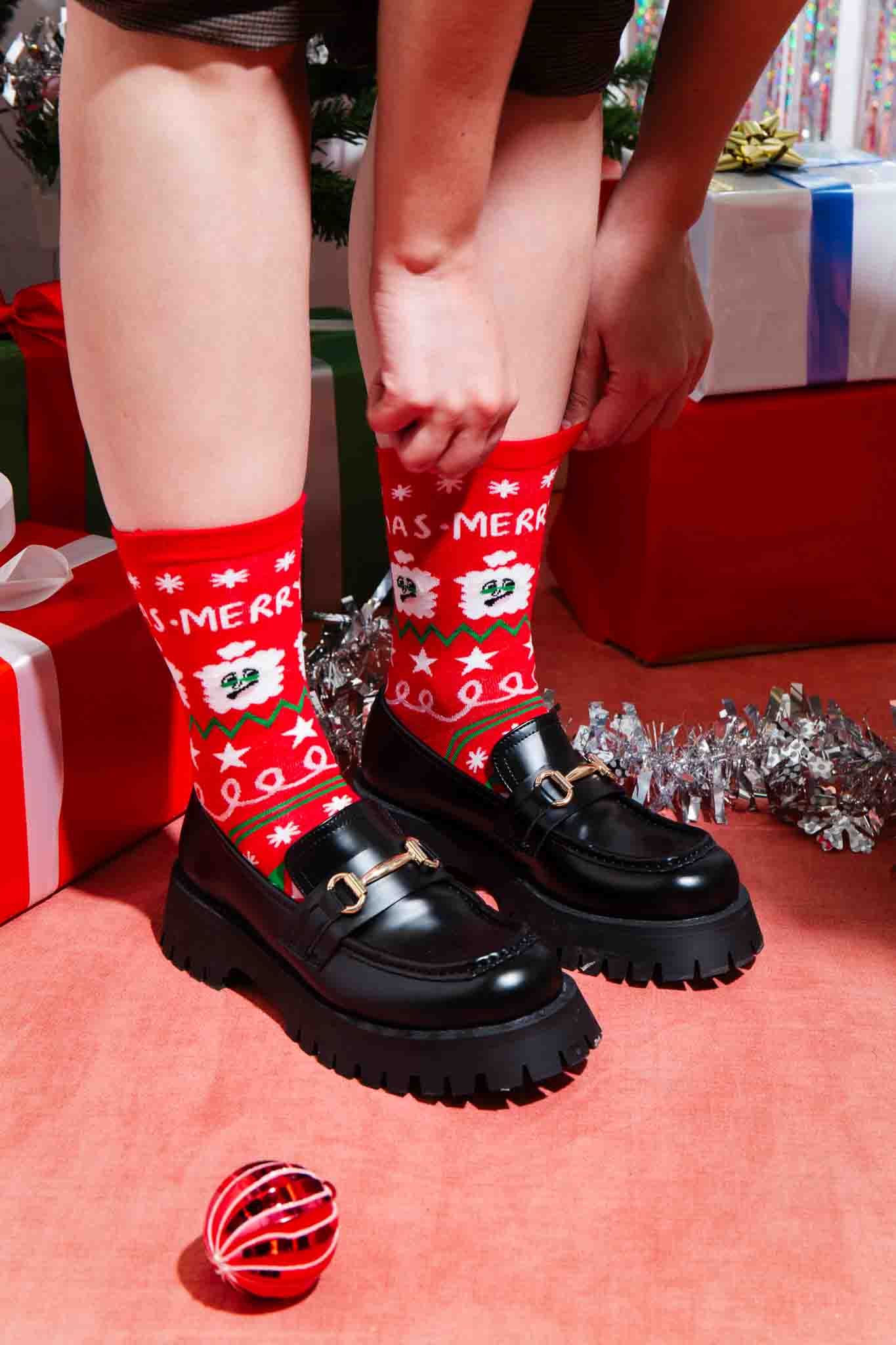 Chaussettes Santa