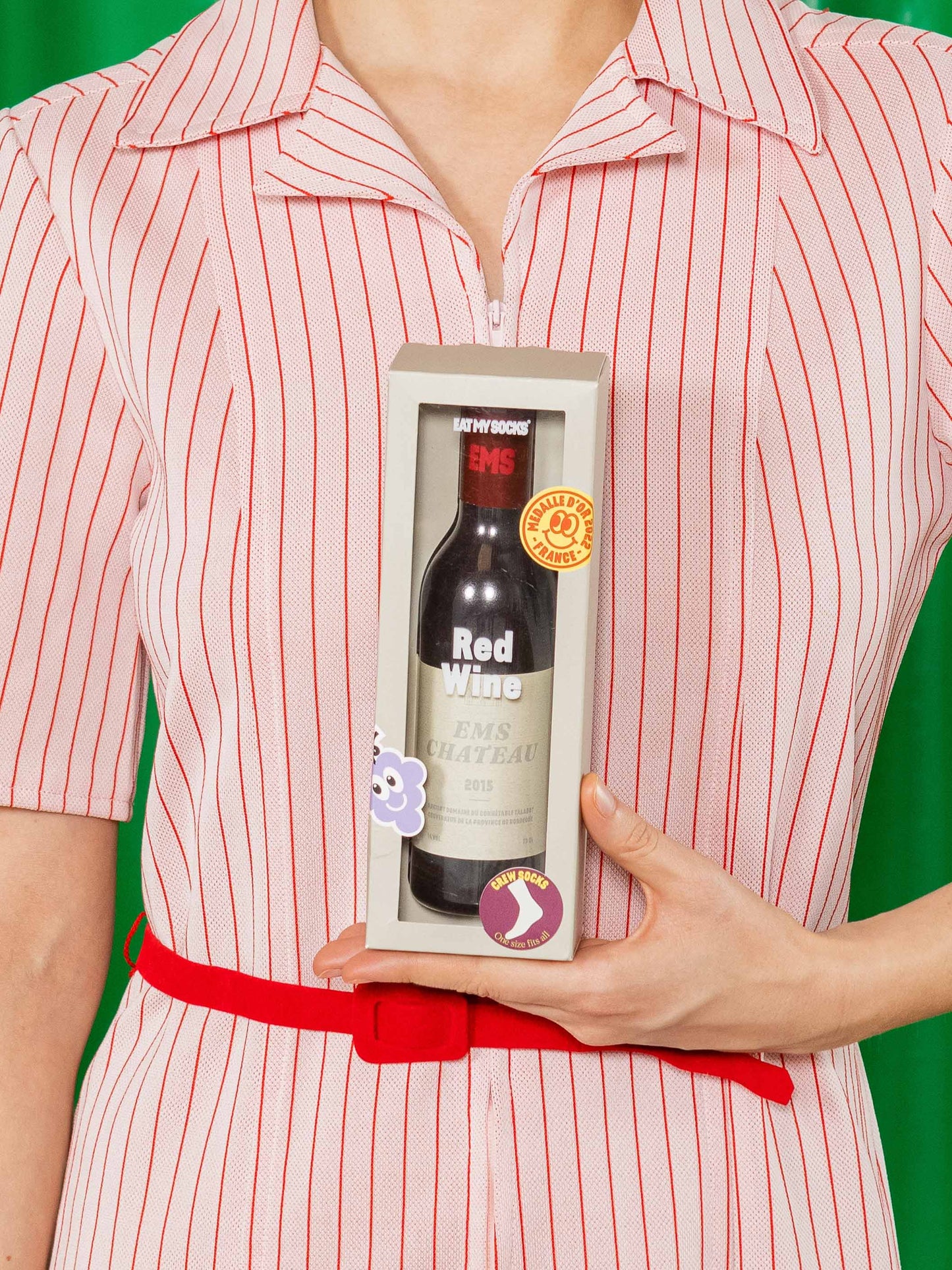 Chaussettes Vin Rouge