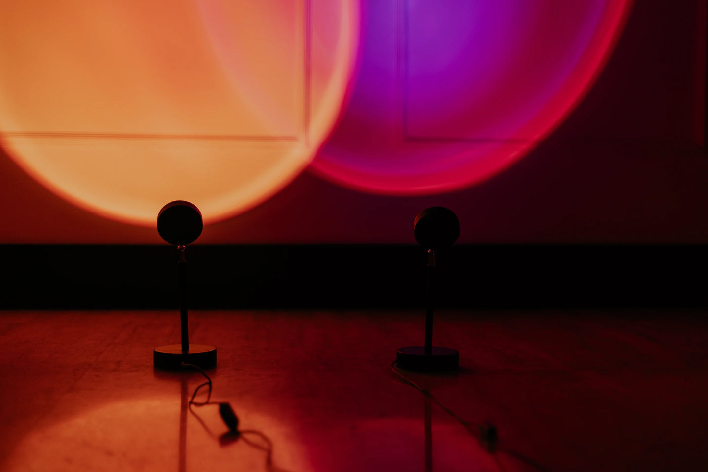 Lampe Coucher De Soleil - Noir