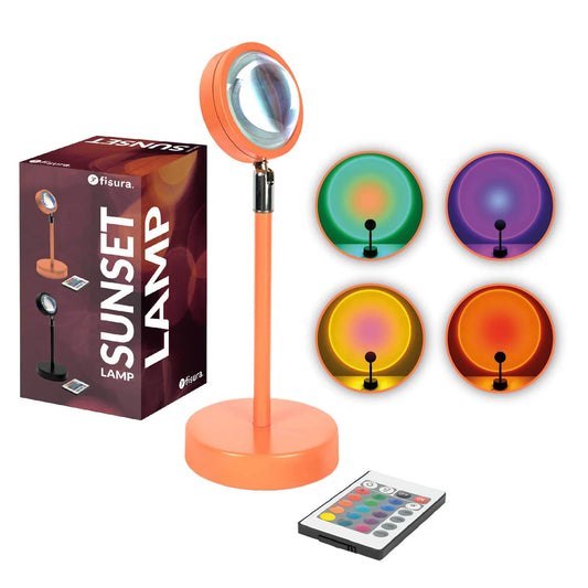 Lampe Coucher De Soleil - Orange