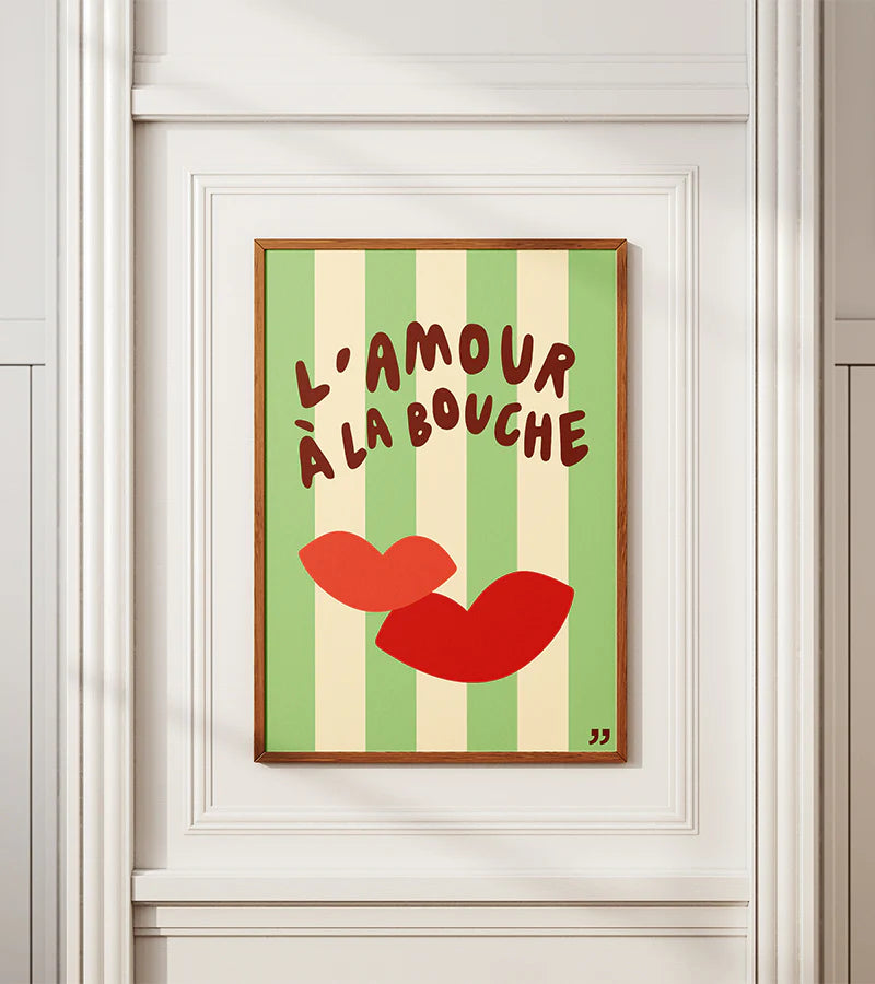 Poster L’Amour A La Bouche