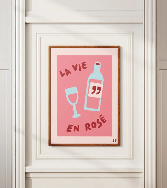 Poster La Vie En Rosé