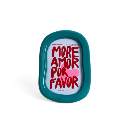 Cadre More Amor Por Favor - Vert