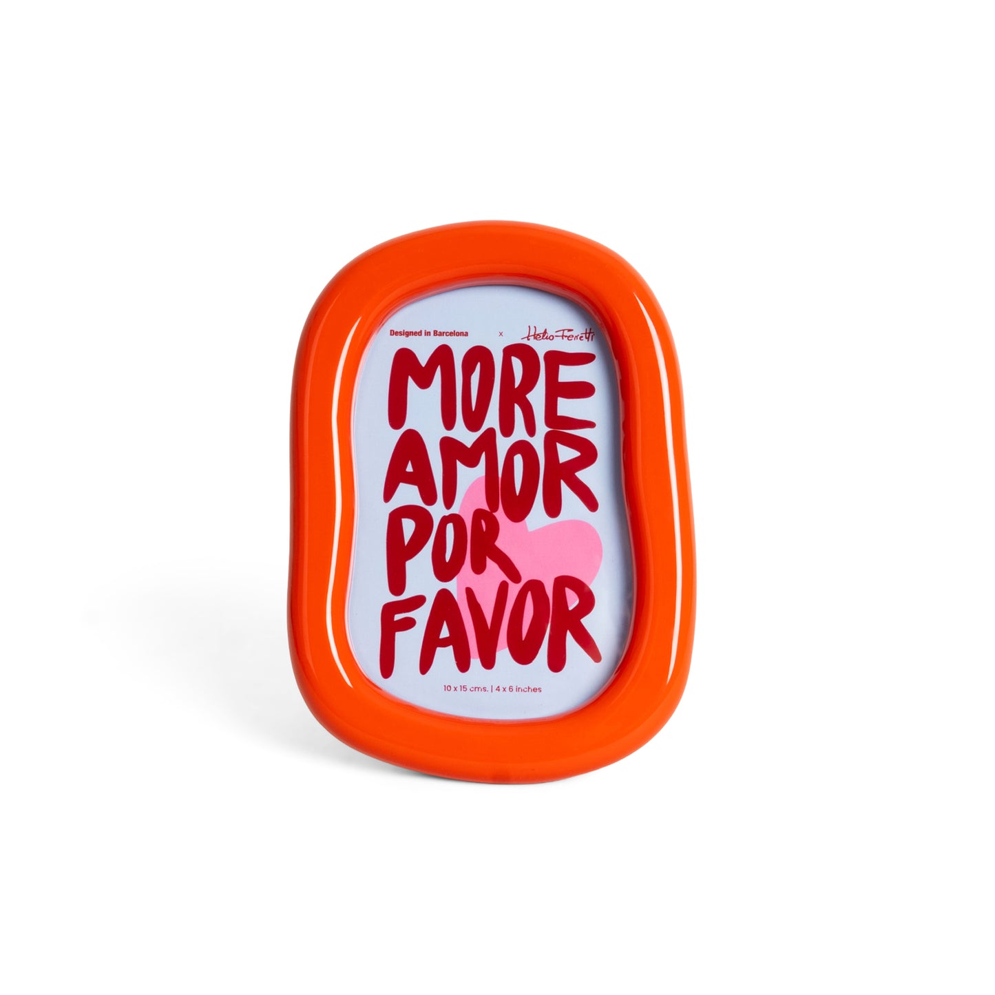 Cadre More Amor Por Favor - Orange