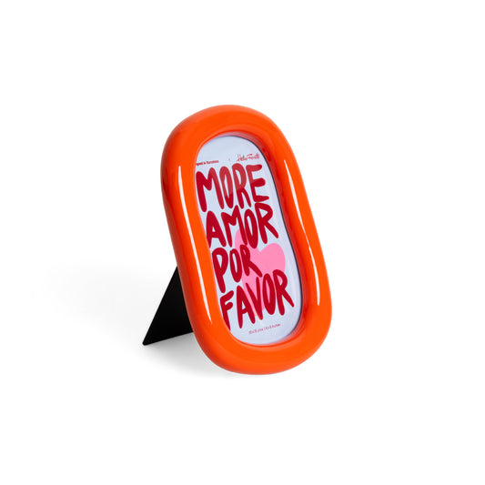 Cadre More Amor Por Favor - Orange