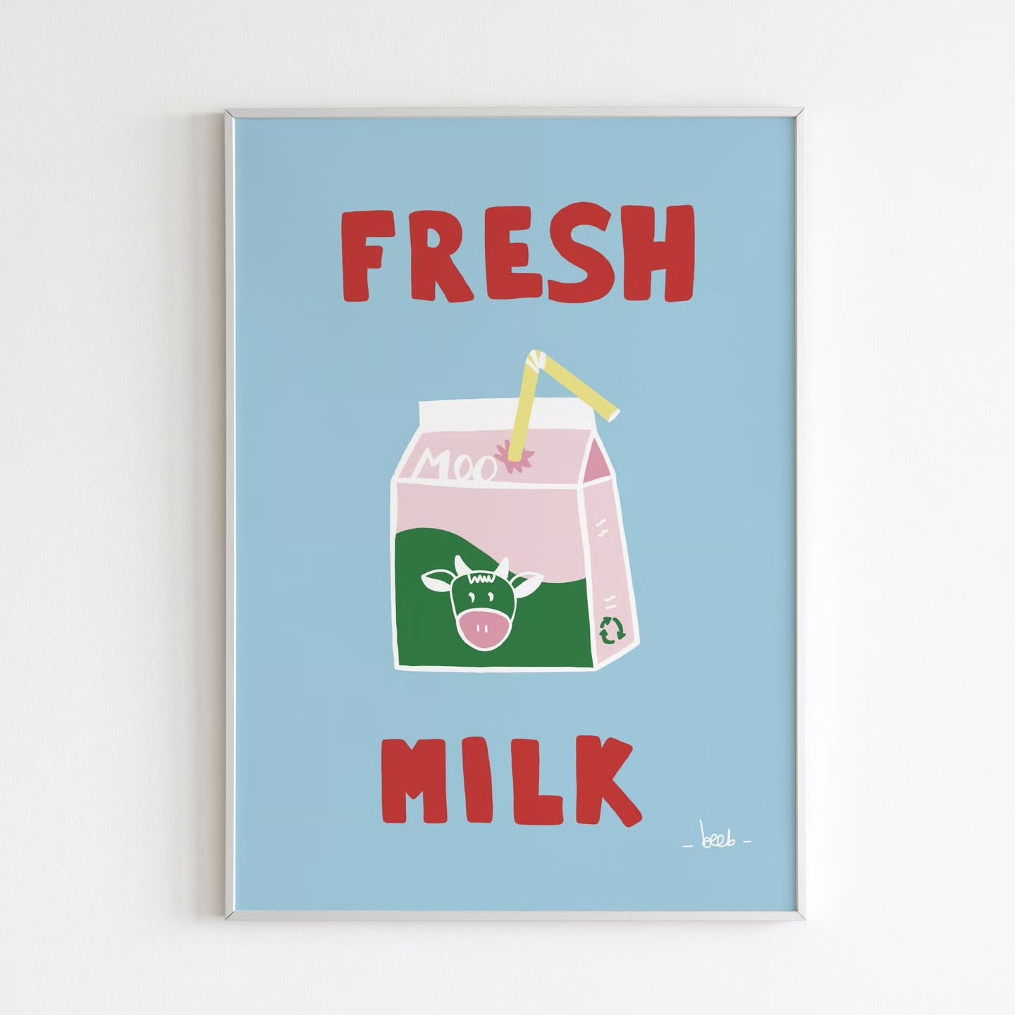 Affiche - Fresh Milk
