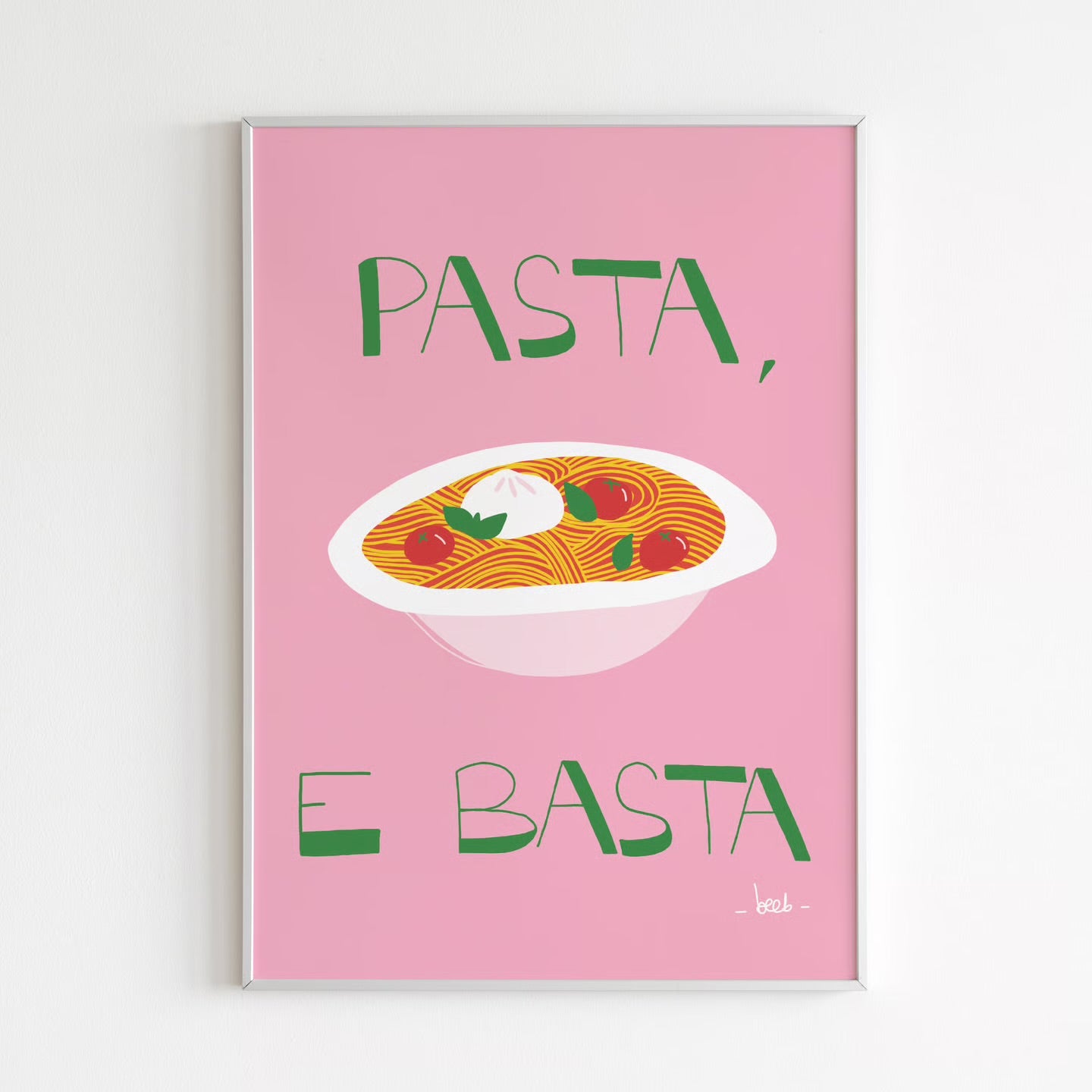 Affiche - Pasta E Basta