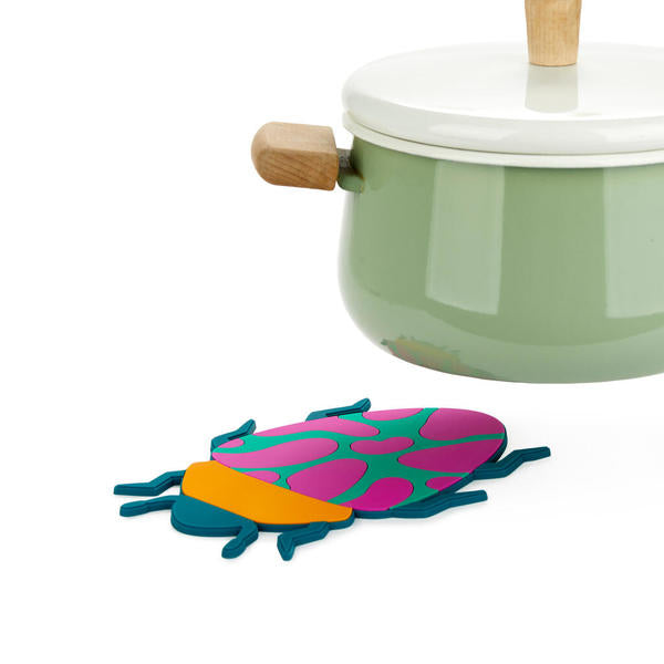 Dessous De Plat Scarabé - Orange