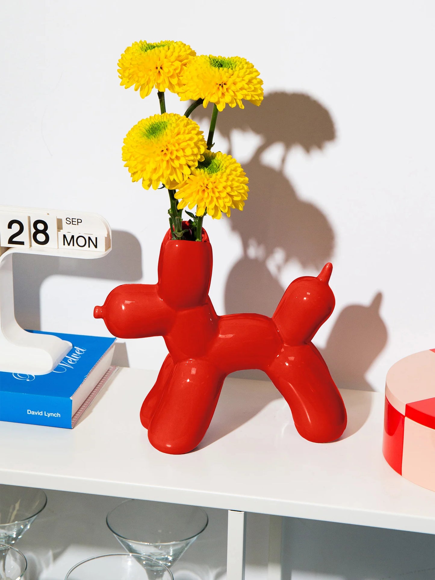 Vase Bobby - Red - DOIY