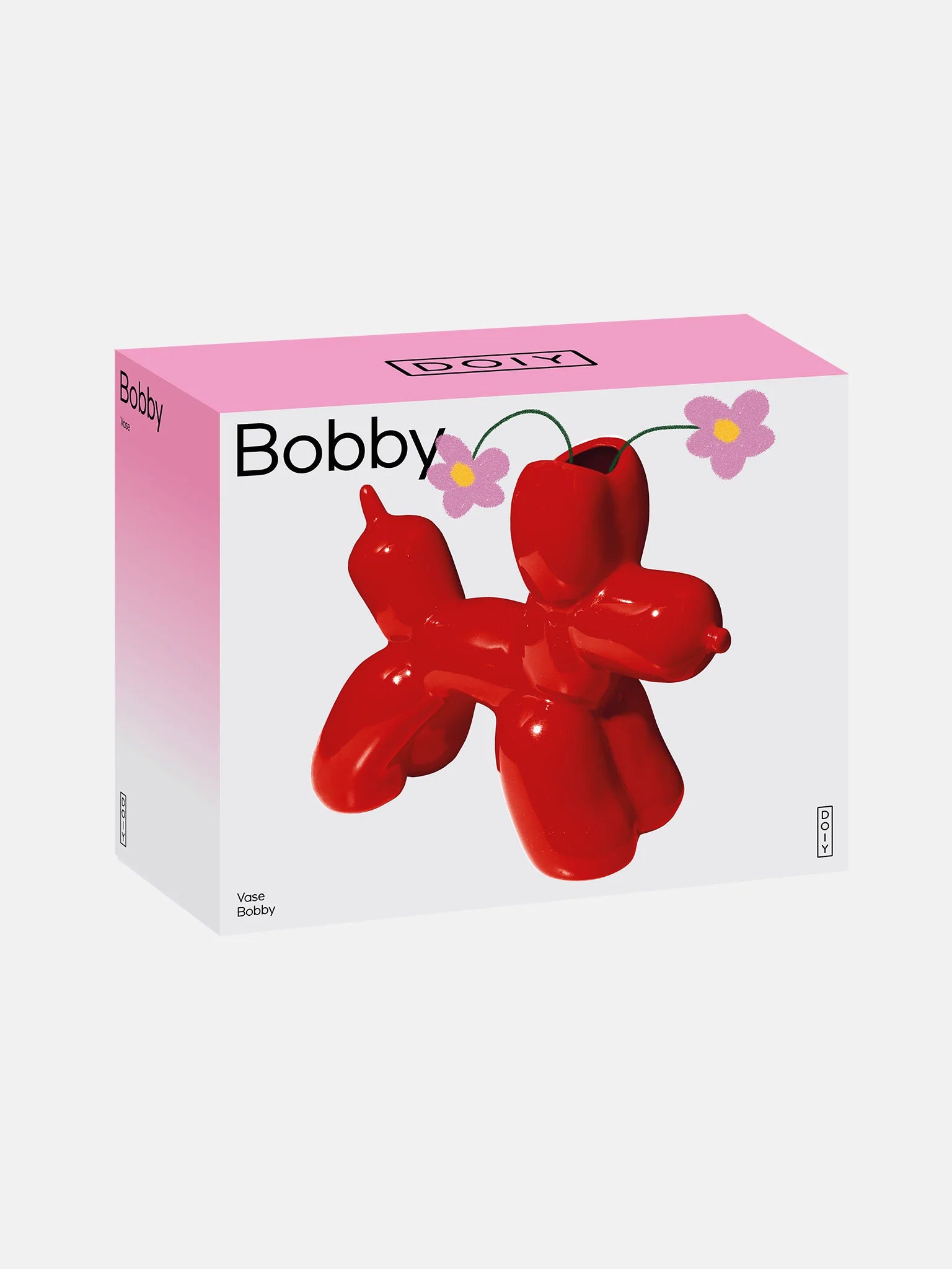 Vase Bobby - Red - DOIY